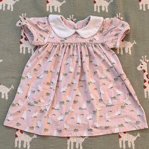 Shrimp & Grits Kids Easter Dress